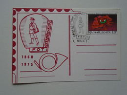 D175958   Hungary  Fót Children's Town  -Pioneer Post Office  1975 - Andere & Zonder Classificatie