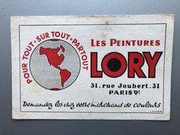 Buvard PEINTURE LORY - Verf & Lak