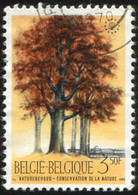 COB 1526-V  6 (o) Éclat Sur Le Tronc De L'arbre De Droite - 1961-1990