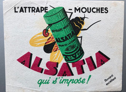 Buvard L'ATTRAPE MOUCHE ALSATIA Qui S'impose ! - Produits Ménagers