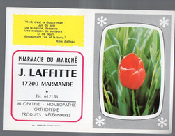 Marmande (47 Lot Et Garonne) Calendrier 1978 Pharmacie J LAFFITTE  (PPP26276) - Small : 1971-80