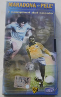 VHS - MARADONA E Pelè # I CAMPIONI DEL SECOLO # Logos, 2001 # 30 Minuti - Napoli - Deporte