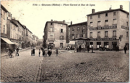 Delcampe - 69 - GIVORS -- Place Carnot Et Rue De Lyon - Givors