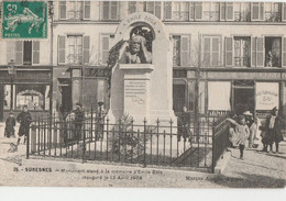 Delcampe - 92 SURESNES Monument Emile Zola Animation 1910 - Suresnes