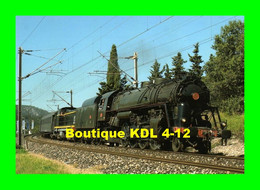 Delcampe - ART 267 - Train - Loco 141 R 1126 Et BB 64042 Vers AUBAGNE - Bouches Du Rhône - SNCF - Brignoles