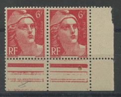 France (1945) N 721A (Luxe) Meches Reliees - Nuovi