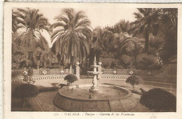 Delcampe - MALAGA PARQUE SIN ESCRIBIR - Málaga