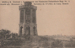 WOERTH  - Monument De Belvédère Du 11e D'Art De Camp  Hessois - Woerth