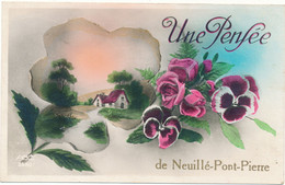 NEUILLE PONT PIERRE - Une Pensée De... - Neuillé-Pont-Pierre