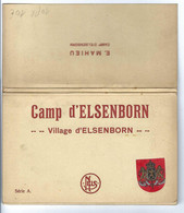 Camp D'ELSENBORN - Village D'ELSENBORN Série A  Carnet Avec 10 Cartes Postales - Butgenbach - Buetgenbach