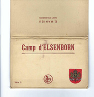 Camp D'ELSENBORN -  Série C  Carnet Avec 10 Cartes Postales - Butgenbach - Buetgenbach