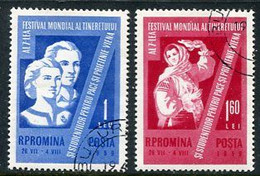 ROMANIA 1959 Youth And Student Games  Used.  Michel 1790-91 - Gebruikt