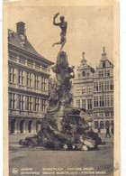 CPA - Anvers - Grand' Place , Fontaine Brabo - Avelgem