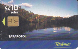 TARJETA DE PERU DE 10 SOLES DE TARAPOTO (TELEFONICA) - Pérou