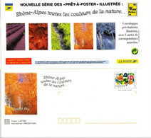 France 1997 - PAP Lot De 5 Enveloppes Illustrées Avec Carte Corresp. "Rhône-Alpes - Neuf ** Sous Blister Ouvert - Prêts-à-poster: Other (1995-...)