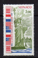 Monaco (1986)-  Statue De La Liberte -  Neufs** - Unused Stamps