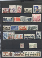 271120/// 2 Pages Des Années 50 - Unused Stamps