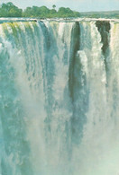 1269 - Rhodesien - Rhodesia , Victoria Falls , Main Falls , Close-up , Wasserfall  - Gelaufen 1978 - Zimbabwe