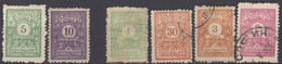 BULGARIA - 1915/1922 - Lotto Comprendente 6 SEGNATASSE (vedere Descrizione Completa) - Strafport