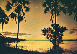 1326 - Rhodesien - Rhodesia , Zambesi River , Sunset , Sonnenuntergang - Gelaufen 1977 - Zimbabwe