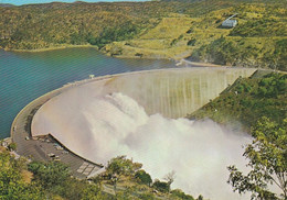 1331 - Rhodesien - Rhodesia , Lake Kariba , The Wall With 5 Flood Gates Open , Stausee , Staumauer - Gelaufen 1976 - Zimbabwe