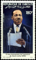 FAMOUS PEOPLE-MARTIN LUTHER KING - DJIBOUTI- MNH- A4-54 - Martin Luther King