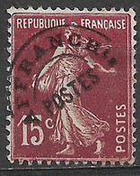 France 1926. Scott #165 (Pre) Sower - 1893-1947