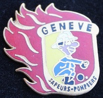 PETANQUE - BOULES -  SAPEURS POMPIERS DE LA VILLE GENEVE - SUISSE-SCHWEIZER FEUERWEHRMANN-FIREFIGHTER SWISS -   (21) - Pompiers