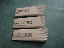 Lot De 3 Etuis De 5 Filtres DURIEUX Garantis Purs Chiffons - Medizinische Und Zahnmedizinische Geräte