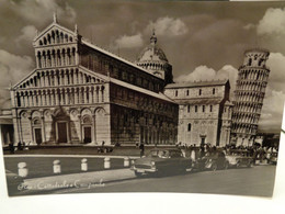 Cartolina Pisa Cattedrale E Campanile Auto D'epoca 1964 - Pisa