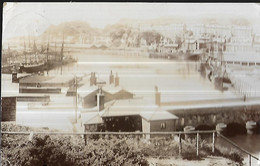 Portmadoc The Harbour Carte Photo 1907 - Zu Identifizieren