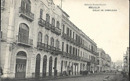 Melilla Calle  De   Canalejas CPA 1915 - Melilla
