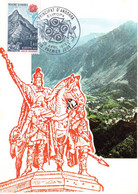 " EUROPA 1978 : LA MAISON DE CHARLEMAGNE " Sur Carte Maximum D'ANDORRE De 1978 N° YT 270. Parfait état CM - Cartas Máxima