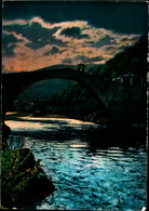 24745) CARTOLINA DI LANZO-IL PONTE DEL DIAVOLO-VIAGGIATA - Bruggen