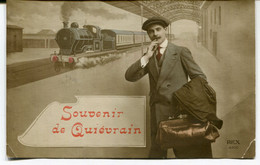 CPA - Carte Postale - Belgique - Souvenir De Quiévrain - 1913 (DG15033) - Quiévrain