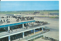 PARIS-ORLY   ( 75 )  AEROPORT . LES TERRASSES DE LA FACADE SUD - Aeronáutica - Aeropuerto
