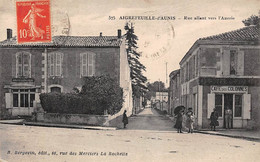 Aigrefeuille D'Aunis    17       Rue Allant Vers L'ânerie. Café Des Colonnes         (voir Scan) - Andere & Zonder Classificatie