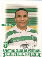 Portugal ** & Postal, Sporting Club De Portugal, Vidigal, Champions League 1997-1998 (68782) - Sporters