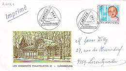 Luxembourg 1984 - FDC Caritas Kinderporträt (7.604.1) - Covers & Documents