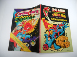 3.D Man,L'HOMME TRIDIMENTIONNEL  Spider-Man Et Les 4 Fantastiques - CRAIG, Jim AREDIT 1981 - Spiderman