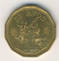 MACAU 1998: 20 Avos, KM 71 - Macau