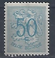 Belgium 1951-80  Lion  50c  (o) Mi.892 - 1951-1975 Heraldic Lion