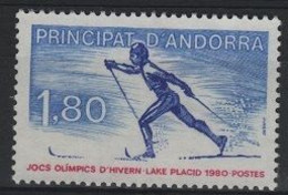 SKI 17 - ANDORRE N° 283 Neuf** Jeux Olympiques Lake Placid - Autres & Non Classés