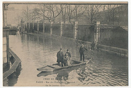 CPA - PARIS - Inondations De 1910 - Rue Des Fossés Saint-Bernard - Paris Flood, 1910