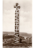 BISHOP CAEDMONS CROSS EAST CLIFF WHITBY OLD R/P POSTCARD YORKSHIRE - Whitby