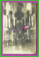 CPA - Carte Photo - Intérieur D'une église Très Décoré DIOCESE - A Indentifier - Otros & Sin Clasificación