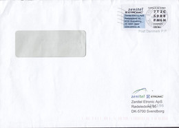 Denmark ZENITEL ETRONIC Svendborg SYDJYLLANDS POSTCENTER 2019 Cover Brief ATM / Frama PRIVATE Print SCARCE !! - Machine Labels [ATM]