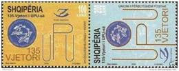 Albania Stamps 2009. 135-th UPU Anniversary. Set MNH - Albania
