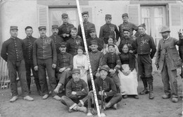 63 COMBRONDE / CARTE PHOTO / 1914 / 105e RI ( RIOM ) / 105e REGIMENT D'INFANTERIE / MILITAIRES / POILUS / SOLDATS - Combronde