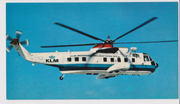 Rppc KLM K.L.M Royal Dutch Airlines Sikorsky S-61 N Helicopter - 1919-1938: Entre Guerres